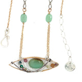 Green Eye Pendant Necklace 83070N