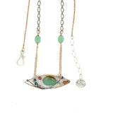 Green Eye Pendant Necklace 83070N