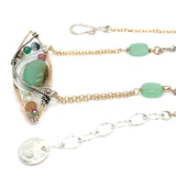 Green Eye Pendant Necklace 83070N