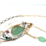 Green Eye Pendant Necklace 83070N