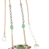 Green Eye Pendant Necklace 83070N