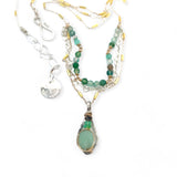 Cut Grass Necklace 83080N