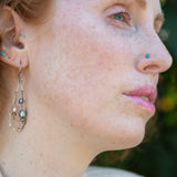 Deconstructed  Pearl Earrings
