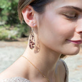 Pomegranate Garnet Earrings