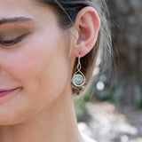 Serpentine Drop Earrings