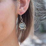 Serpentine Drop Earrings