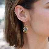 Orbital Zebra Jasper Drop Earrings
