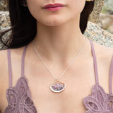 Amethyst Pebble Pendant Necklace 83265N