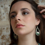 Morning Frost Moonstone Earrings E80033