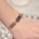 Labradorite Stacking Cuff Bracelet B389