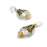 Lux Quartz Marquise Earrings