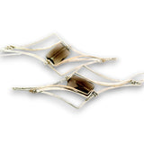 Smoky Quartz Spire Earrings