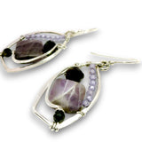 Cape Ann Amethyst Drop Earrings