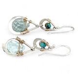 Turquoise Raindrop Earrings E83472