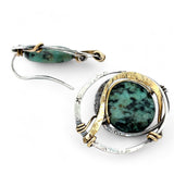 Turquoise Moon Post Earrings E83206