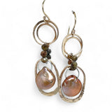 Nutmeg Pearl Earrings E82529