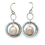 Rustic Pearl Earrings E82500