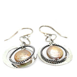 Rustic Pearl Earrings E82500