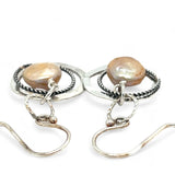Rustic Pearl Earrings E82500