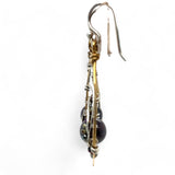 Garnet Royalty Earrings E82612