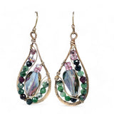 Zoisite Sparkle Drop Earrings E82672