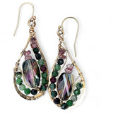 Zoisite Sparkle Drop Earrings E82672