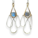 Labradorite Cloud Earrings E82046