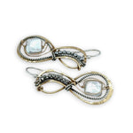 A Twist of Fate Pearl Earrings E82713 - Art by any Means Jewelryproduct_