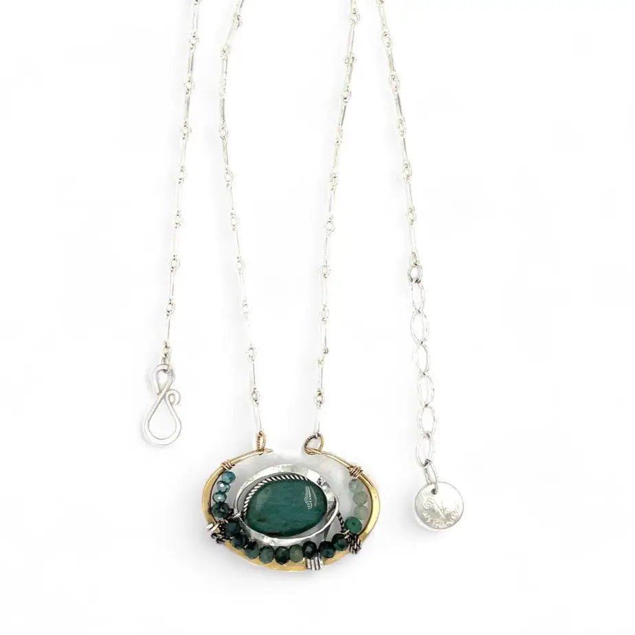 African Opal Necklace 83210N - Art by any Means Jewelryproduct_