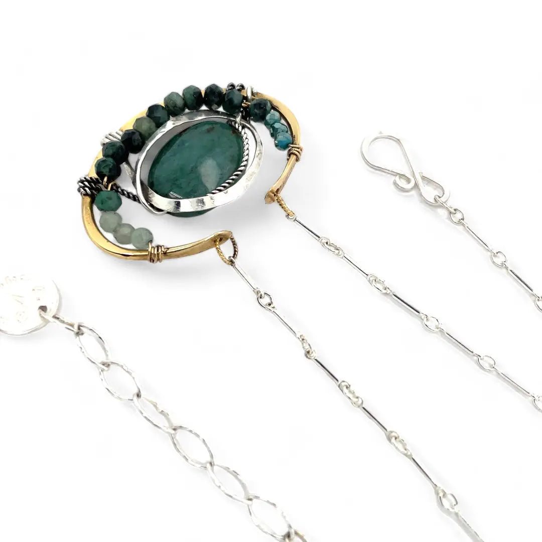 African Opal Necklace 83210N - Art by any Means Jewelryproduct_