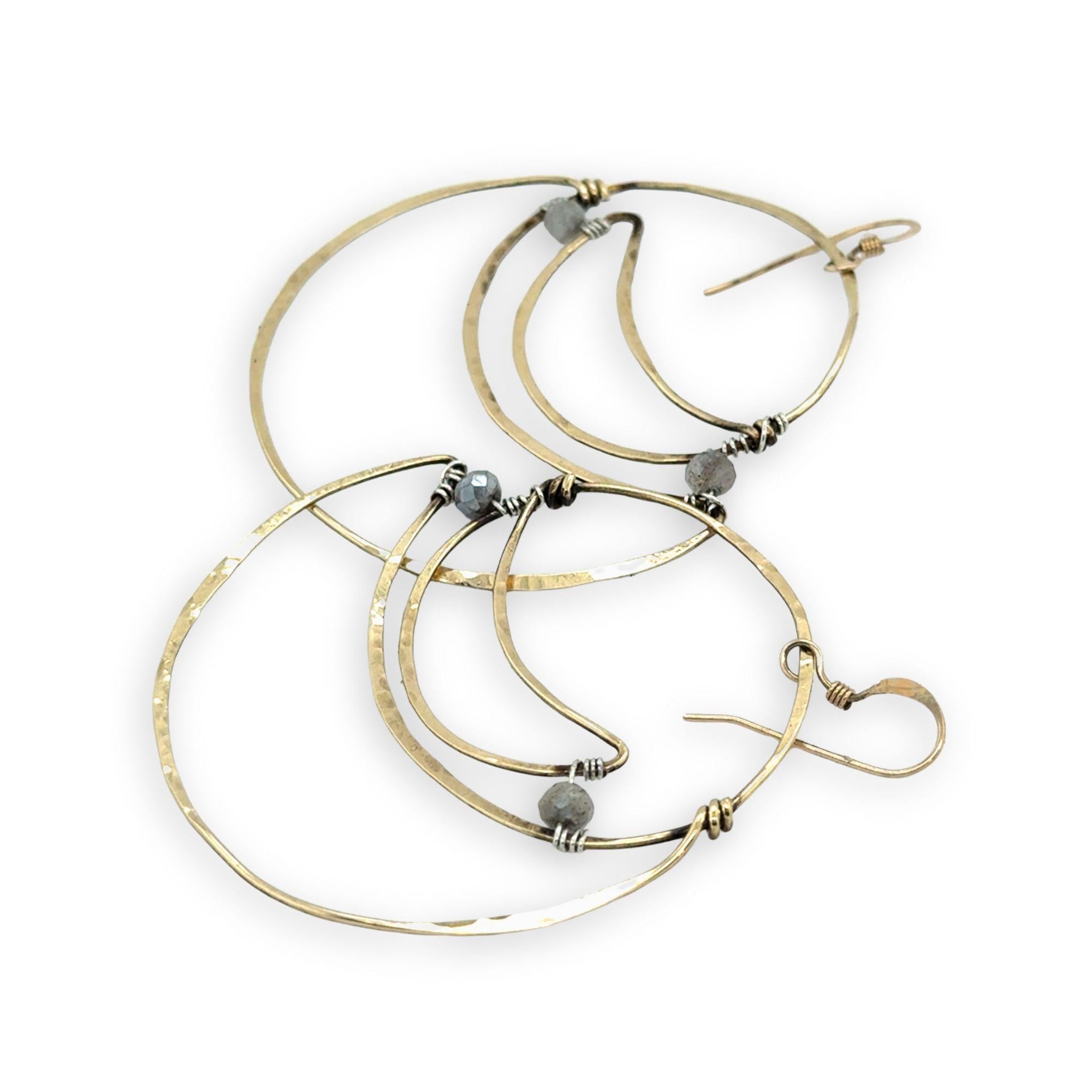 Air Current Labradorite Earrings - Art by any Means Jewelryproduct_