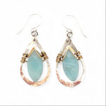 Amazonite Petal Earrings E84130 - Art by any Means Jewelryproduct_