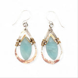 Amazonite Petal Earrings E84130 - Art by any Means Jewelryproduct_