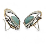 Amazonite Scarab Post Earrings E83431 - Art by any Means Jewelryproduct_