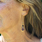 Amethyst Arches Drop Earrings - Art by any Means Jewelry#product_