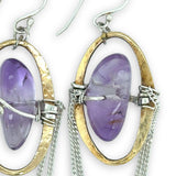 Amethyst Monolith Earrings E84260 - Art by any Means Jewelryproduct_