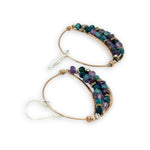 Amethyst Mosaic Earrings - Art by any Means Jewelryproduct_