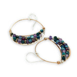 Amethyst Mosaic Earrings - Art by any Means Jewelryproduct_