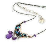 Amethyst Mosaic Necklace - Art by any Means Jewelryproduct_