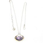 Amethyst Pebble Pendant Necklace 83265N - Art by any Means Jewelryproduct_