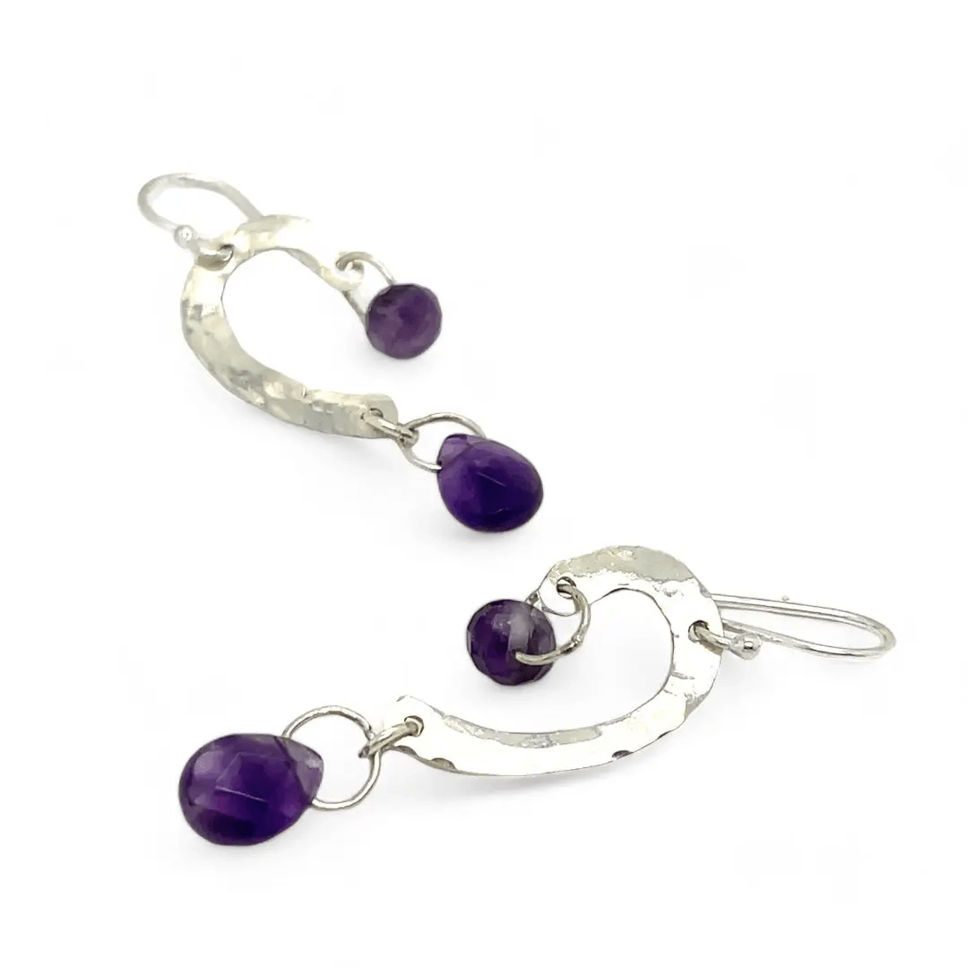 Amethyst Rain Earrings E83347 - Art by any Means Jewelryproduct_
