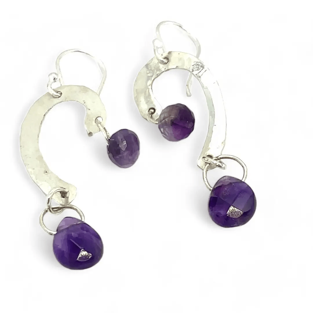 Amethyst Rain Earrings E83347 - Art by any Means Jewelryproduct_
