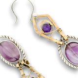 Amethyst Vessel Earrings E85068 - Art by any Means Jewelryproduct_