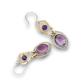 Amethyst Vessel Earrings E85068 - Art by any Means Jewelryproduct_
