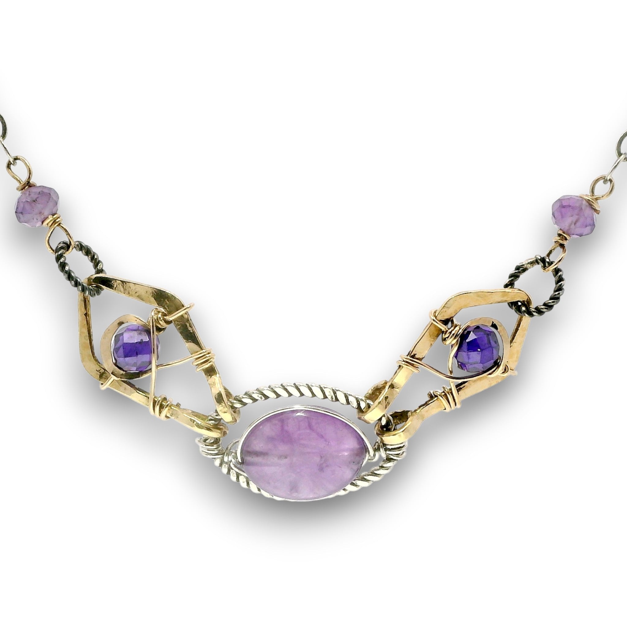 Amethyst Vessel Necklace 85068N - Art by any Means Jewelryproduct_