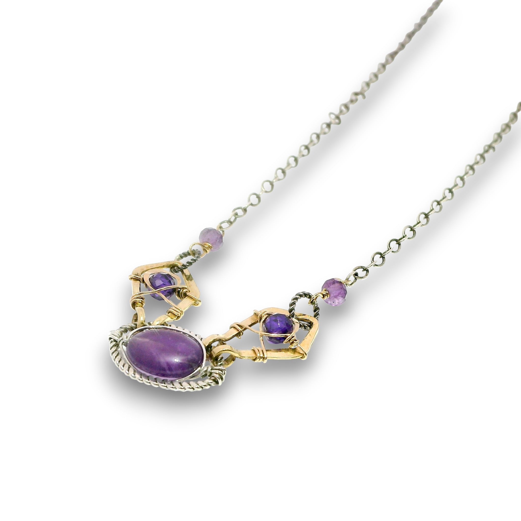 Amethyst Vessel Necklace 85068N - Art by any Means Jewelryproduct_