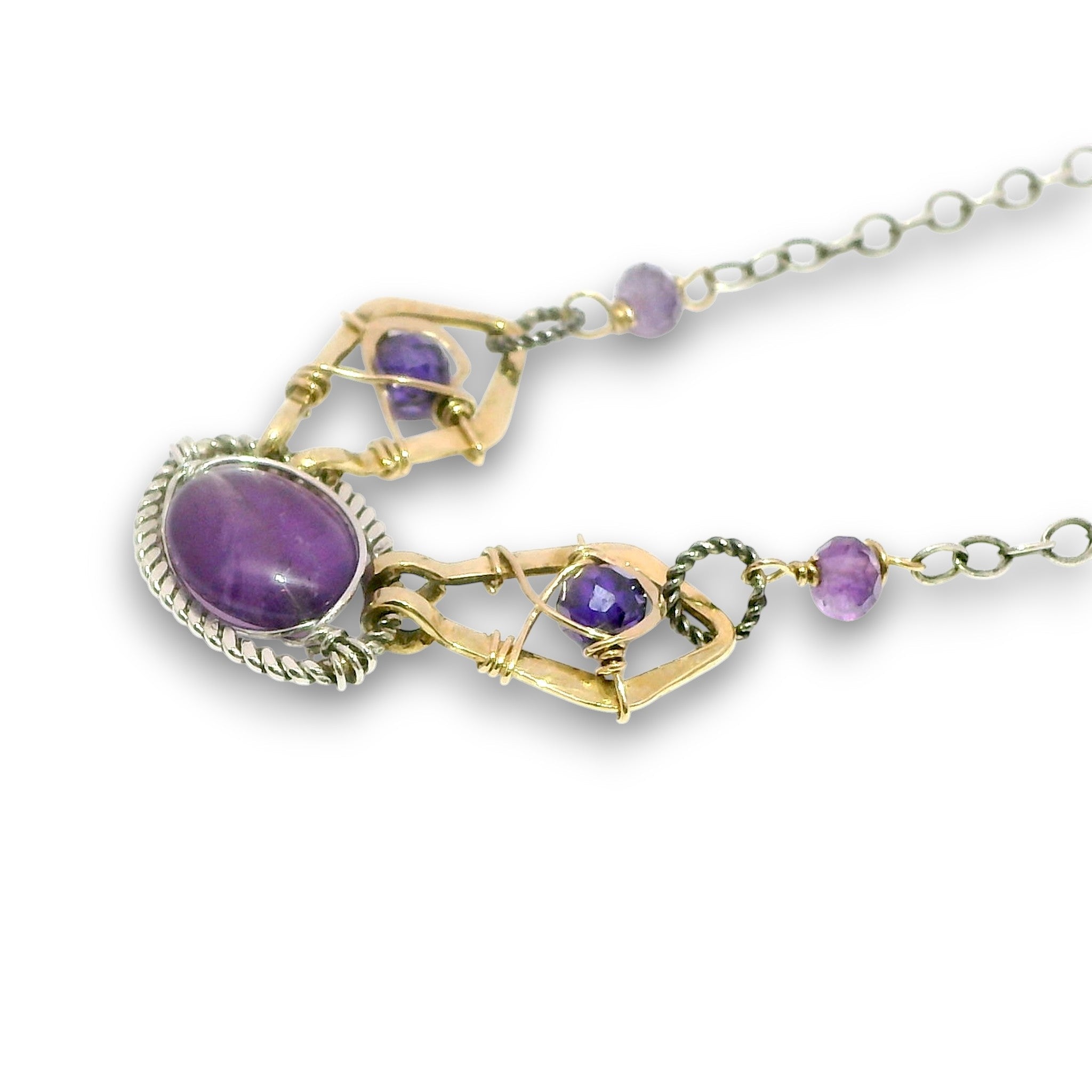 Amethyst Vessel Necklace 85068N - Art by any Means Jewelryproduct_