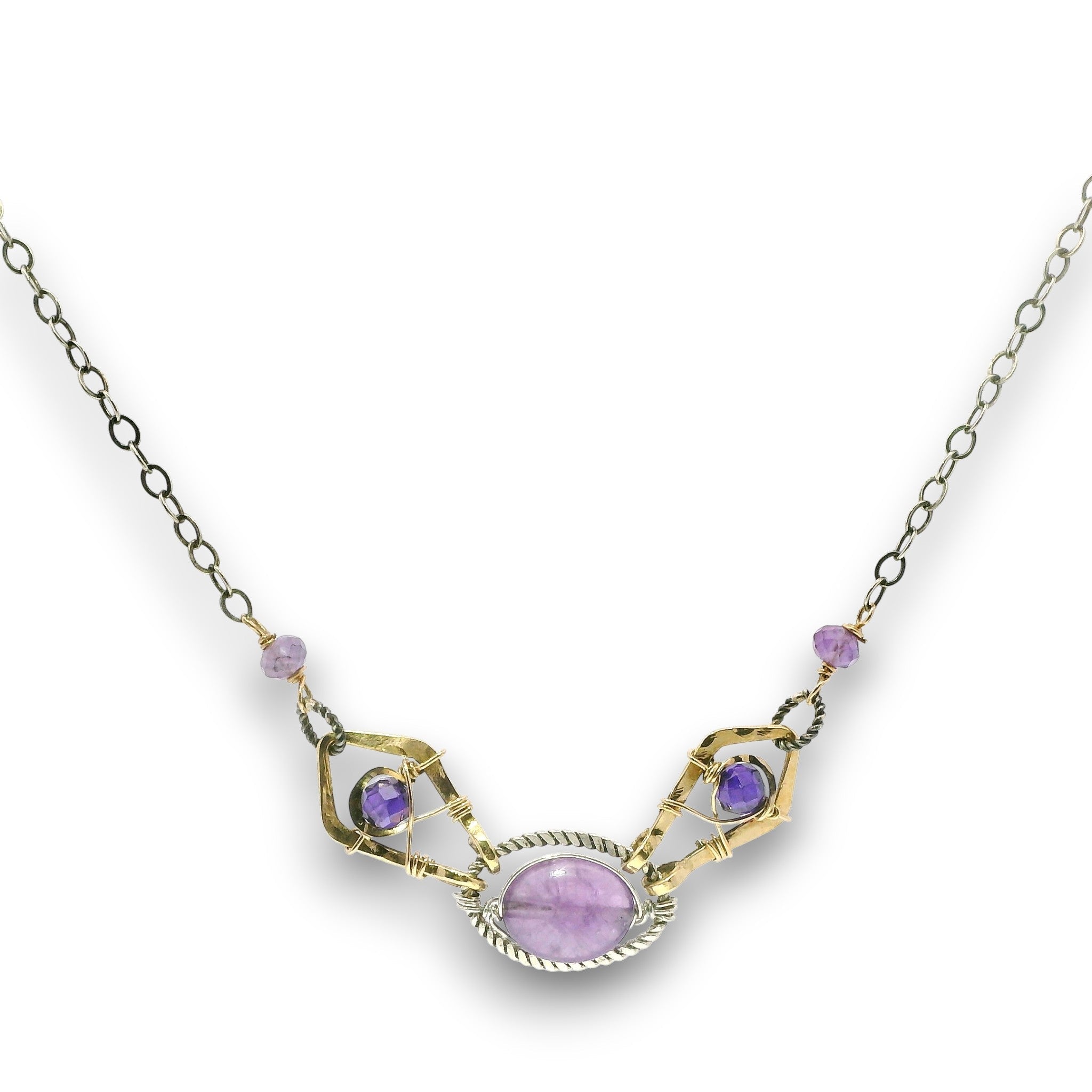 Amethyst Vessel Necklace 85068N - Art by any Means Jewelryproduct_