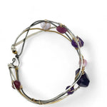 Amethyst Wave Bracelet B402 - Art by any Means Jewelryproduct_