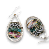 Apatite Aura Drop Earrings - Art by any Means Jewelryproduct_